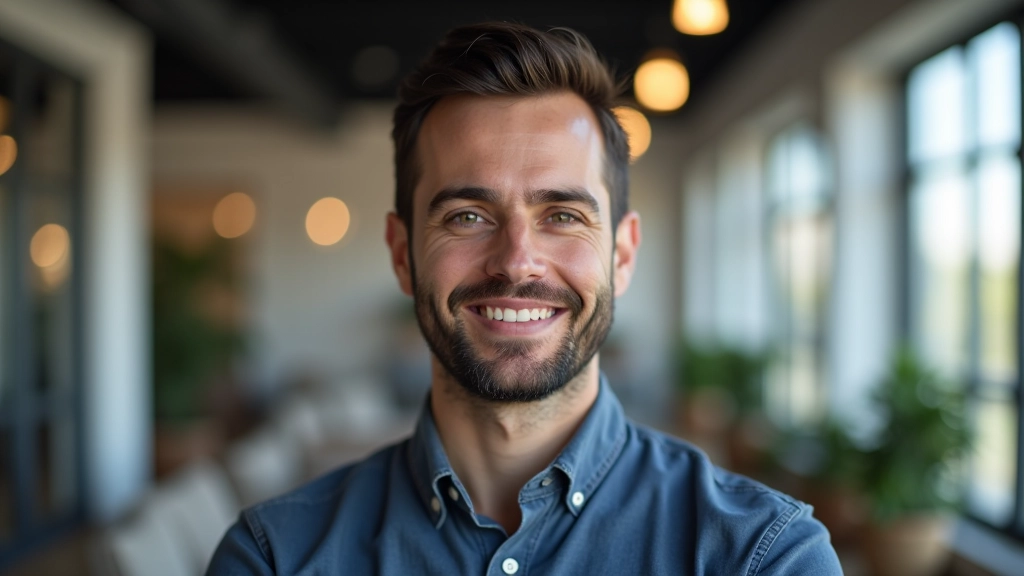 João Silva, especialista em automação doméstica, retrato profissional